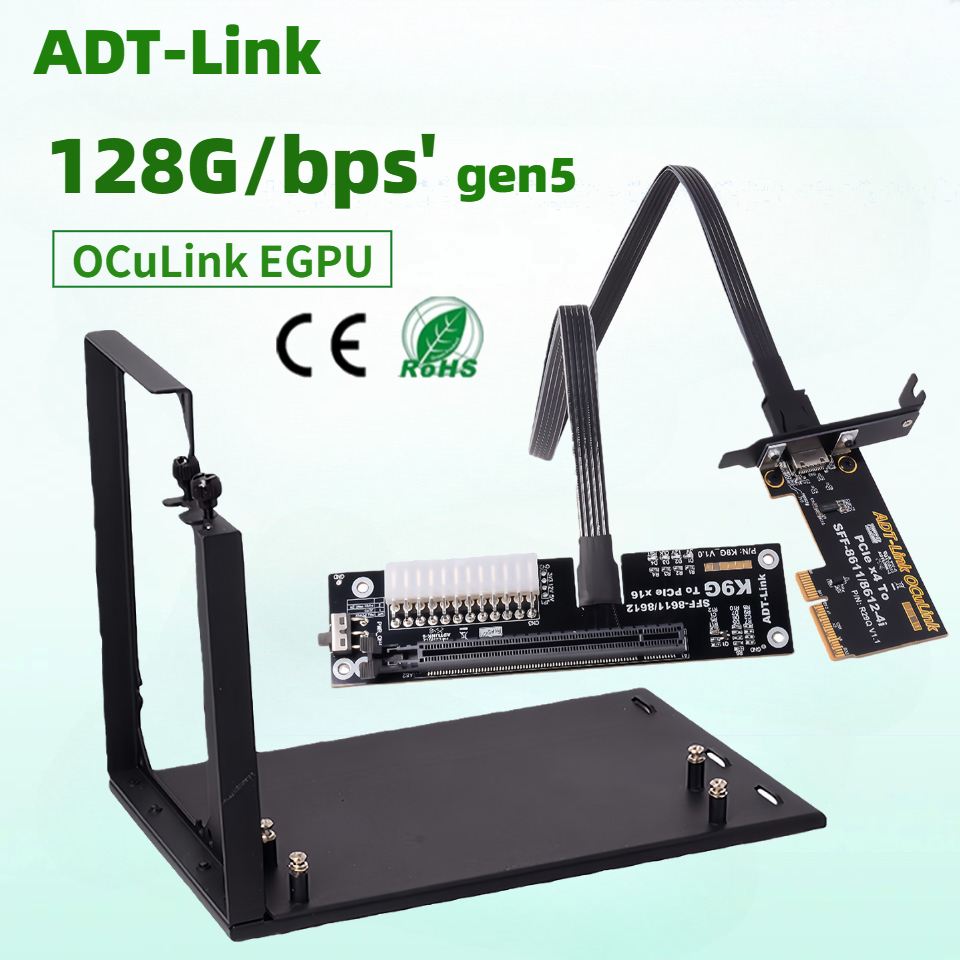 PCIE 5.0 x4 - OCuLink SFF-8611 - Oculink Egpu Mini Pc 리뷰 및 가격