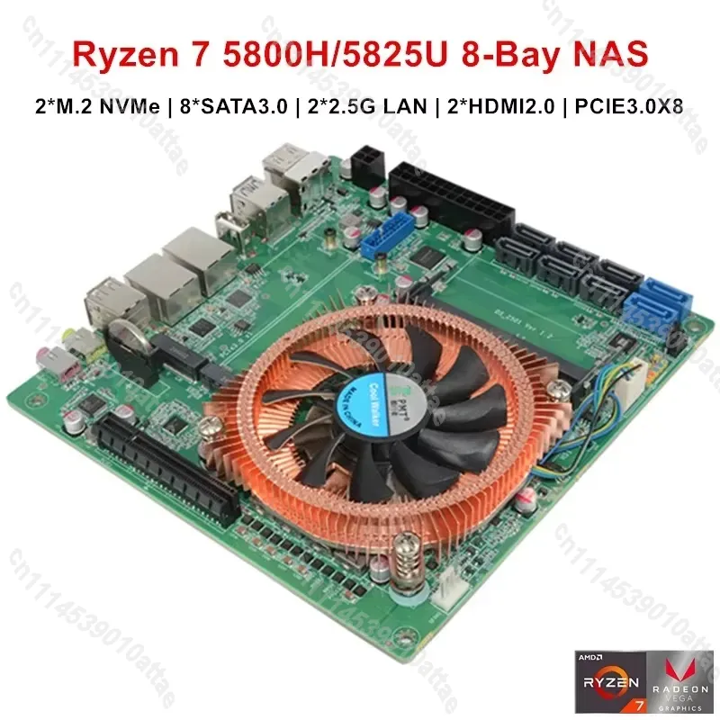 Topton AMD Ryzen 7 5825U 5800H - Nas Motherboard 8 Sata Mini Itx 리뷰 및 가격